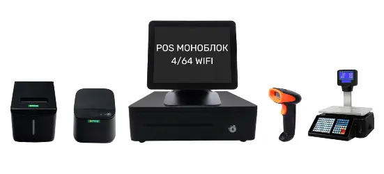 POS-система для минимаркета с сенсорным моноблоком: готовое решение Маркет Umag